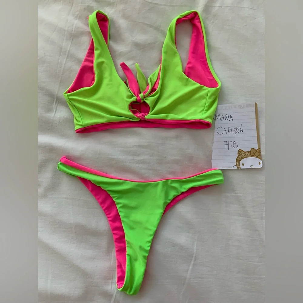 Moana Bikini Lame Fresh Set - Picture 3 of 4